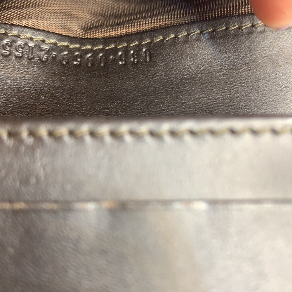 Gucci GG Rare 
Guccissima Print/Gold Jackie O Style Wallet - Picture 7 of 9